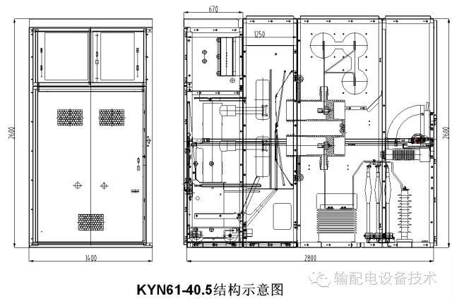 几种40.5千伏切除公式开关柜的分析与比较