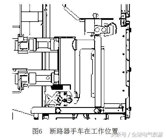 图片和文本:高电压开关柜结构