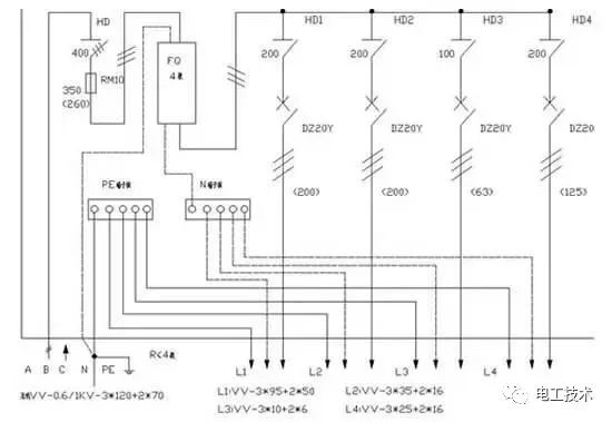 最直截了当的配电箱接线图解释，零基础还是学吧！你学会了吗？