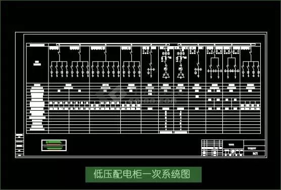 配电柜型号选择和绘图详细信息！